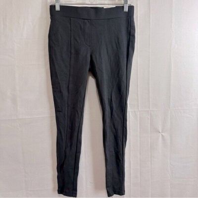 Style & Co Womens Mid Rise Comfort Waist Petite Length Grey Leggings Size PM